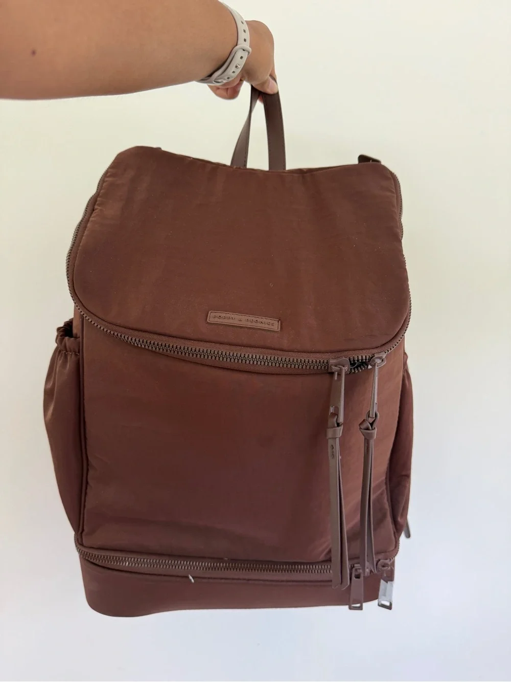 Poppy & Peonies The Summit Backpack - Chocolate Brown